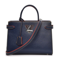 LV Twist Tote Epi Leather Indigo