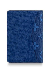 LV Pocket Organiser Taiga Monogram Cobalt
