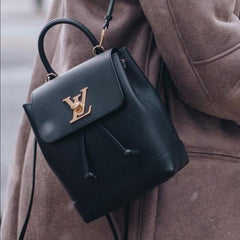 LV Lockme Backpack Mini Noir