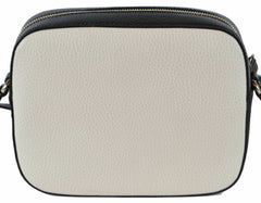 Gucci Soho Small Leather Disco Bag White