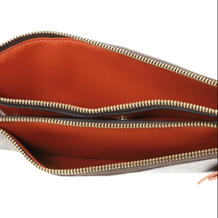 LV Adele Wallet Monogram Canvas Orange